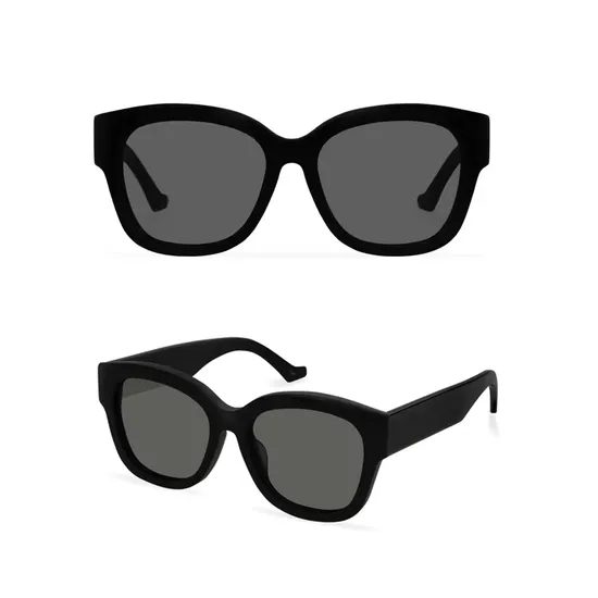 Customized High End Luxury Fashionable G1550sk Thick Acetate Wholesale Luxury Square Colorful Polarized Mens Shades Brand Sunglasses