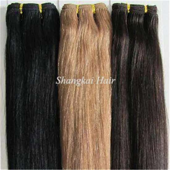 Natural Hair Extension Remy Human Hair Weft