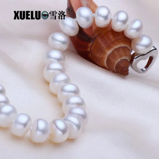 Classic 9-10mm Real Natural Genuine Cultured Freshwater Pearl Bracelet