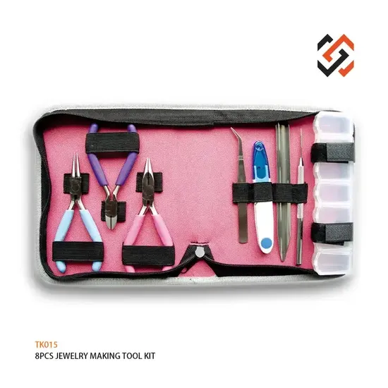 7PCS Jewelry Pliers Kit Tk014 Bead Design Board