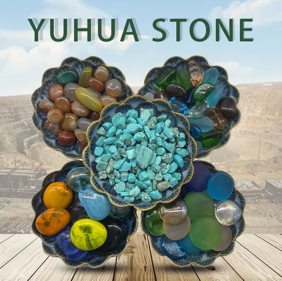 Cashews Yuhua Stone Best Price Colorful Agate Stone Manufacture