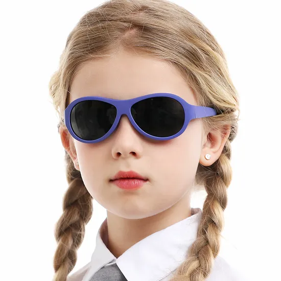 Children Silicone Polarized UV Protective Kids Sunglasses Cute Baby Sunglasses for Boys and Girls