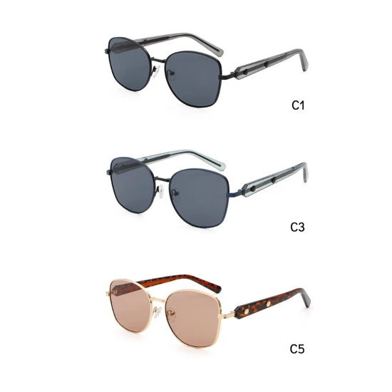 Polarized Metal Sunglasses for Fashion-Forward Individuals and Outdoor Fun