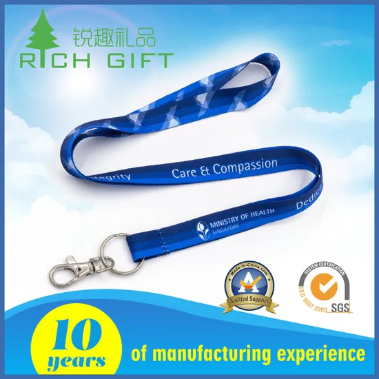 Wholesale Custom Employee′s Card Polyester Lanyard for Company