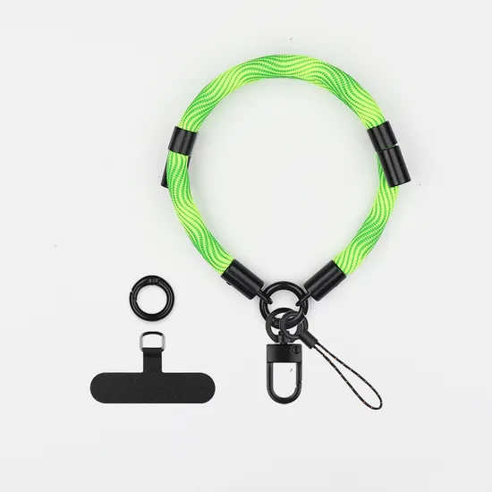 10mm Thick Mobile Phone Lanyard Color Red Mobile Phone Wrist Strap Rope Can Be Detachable Cross-Border Explosive Manufacturers Customized