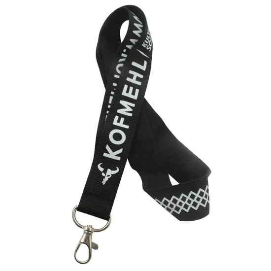 High Quality Breakaway Custom Silkscreen Printing Logo Polyester Airbus Lanyards for Mobile Phone