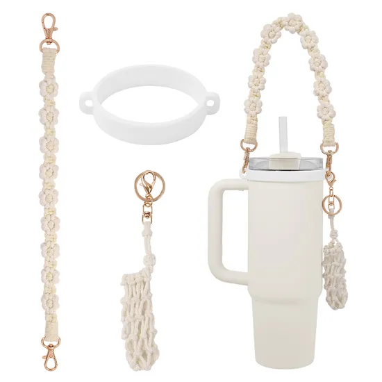 Stylish Hand-Woven Sports Cup Strap for Enhanced Performance