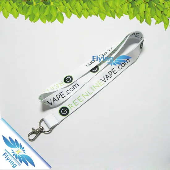 Heat-Transfer Lanyard with Custom Logo Printing Logo