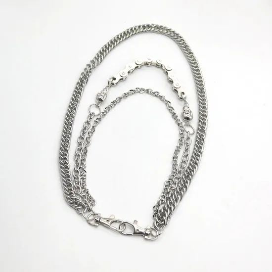 Fashion Men Women Metal Skulls Trouser Chains
