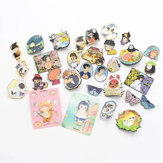 Custom Metal Badge Pin Factory Manufacturers Bulk Lapel Pin Hard Soft Enamel