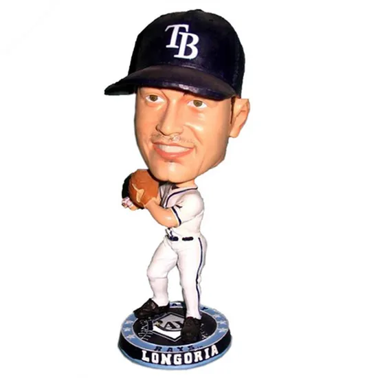 Custom Baseball Player Bobblehead Resin Figurines for Home Decor
