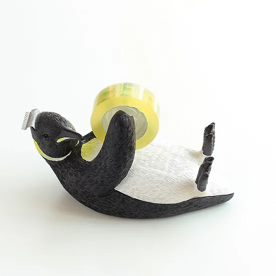 Custom Decorative Fancy Office Home Resin Mermaid Shape Tape Dispenser
