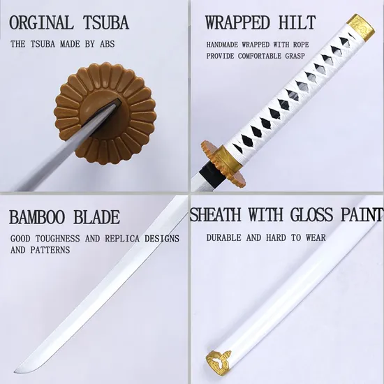 Anime Fate Grand Order Okita Souji Cosplay Toy Wooden Sword