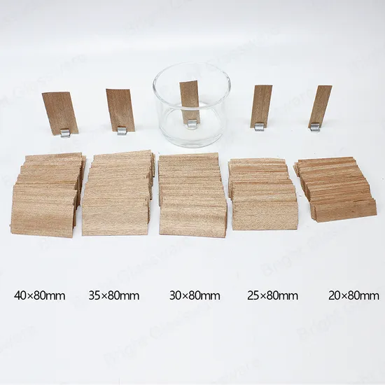 Wholesale Custom Wooden Wicks for Candle Making Wood Candle Wicks Wood Wicks for Flaming Candle