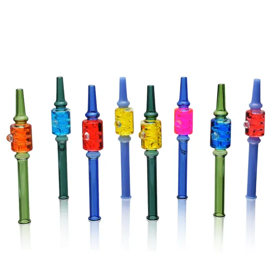 Esigo Smoking Accessories Multi Colors Glass Oil Burner Oil DAB Rigs Glycerine Nectar Collector