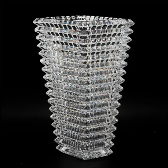 Wedding Centerpieces Luxury Tall Clear Crystal Large Flower Vase