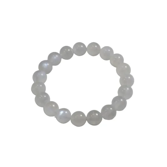 Sell Well Fashion Natural Moonstone Diameter 0.37 Inch Gemstone Crystal Bracelet
