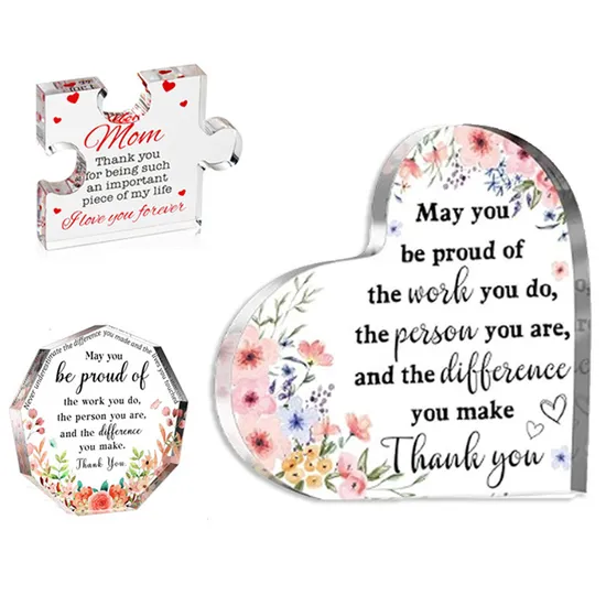 Beautiful Acrylic Photo Frame for Memorial and Remembrance