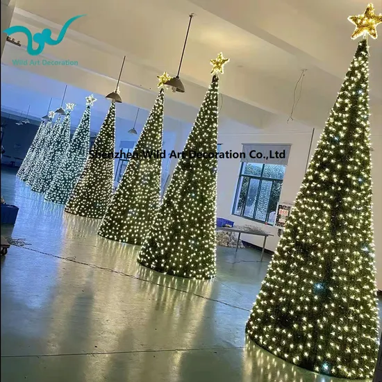 RGB Changing Color Lighting Giant Christmas Tree for Outdoor