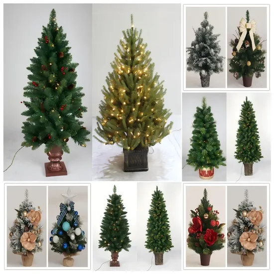 Wholesale Price OEM Factory Custom Christmas Tree PVC Christmas Tree LED Christmas Tree Artificial Tree Manufacturer in China
