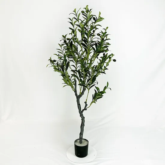 High Quality Eco-Friendly Artificial Potted Olive Plants Tree