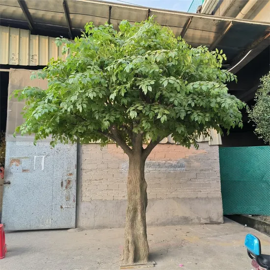 8FT 10FT 12FT High Quality Big Faux Banyan Tree Large Artificial Green Ficus Tree for Indoor Outdoor Decoration