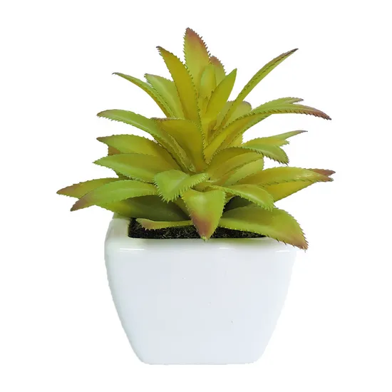 Artificial Mini Pineapple Leaf Potted Succulent
