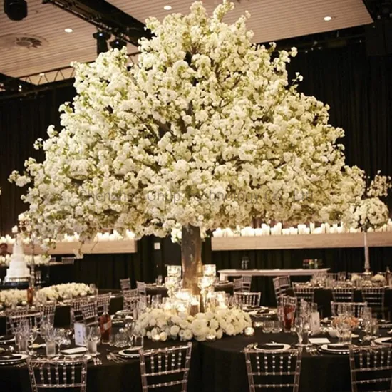 Custom 4m High Hand Made Fiberglass Large Artificial Pink Cherry Blossom Trees for Indoor and Outdoor Decoration