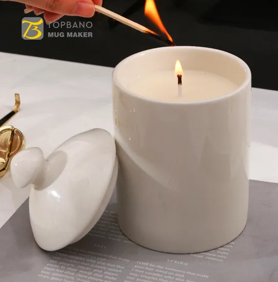 Mug Maker Ceramic Porcelain Candle Jar Holders