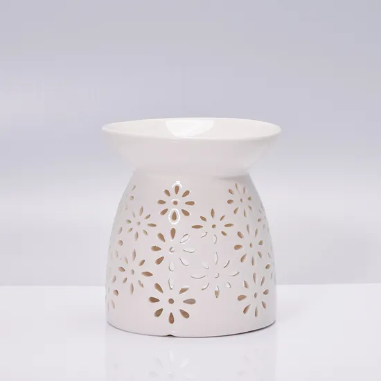 Flowers Pattern Aromatherapy Furnace for Home Scents Decor