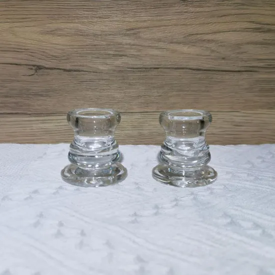 Creative Candle Jar Glass Candle Holder Candlestick