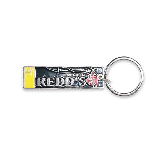 Leon Metal Gift Custom Metal Enamel Keychain with Personalized Design