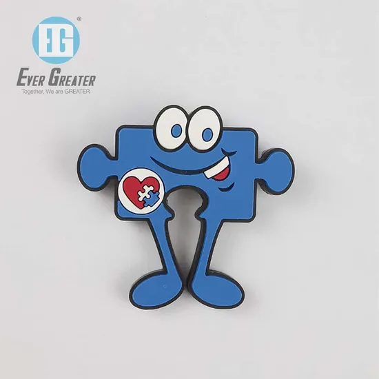 High-Quality Custom 2D & 3D Rubber Badge for Your Logo and Message