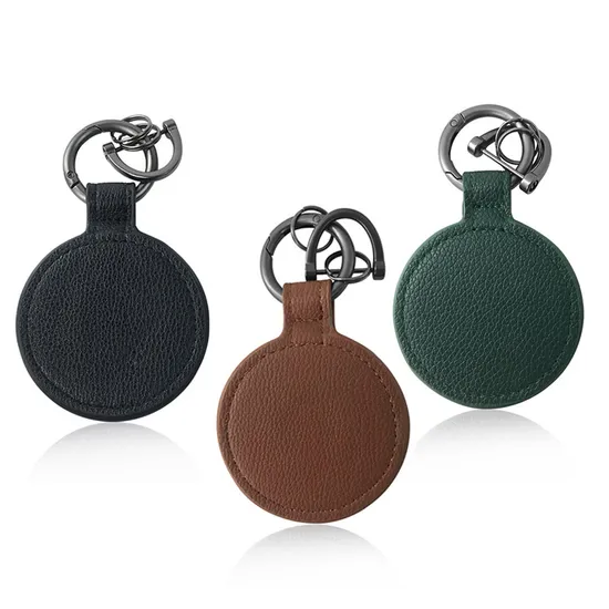 Hot Sell Personalized Blank Metal Hat Cap Keeper Bag Holder Clips for Travel Leather Custom Design Strong Magnet PU Leather Hat Clip