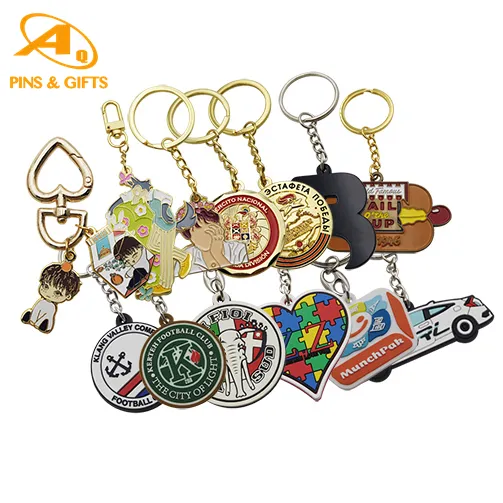 Wholesale Promotion Souvenir Gift Llaveros Carabiner Fashion Car Accessory Custom PU Wooden Acrylic Photo Soft PVC Rubber Shoe Self Defense Metal Chain Key Ring