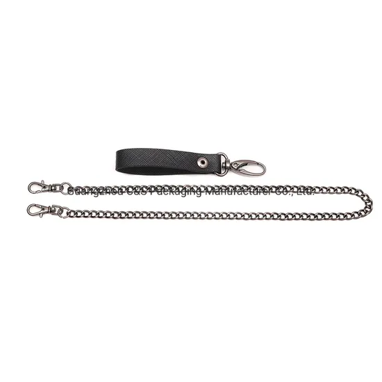 Custom Anti-Theft Secured Wallet/Pocket Watch/Key Chain Leather Key Holder for Men & Women