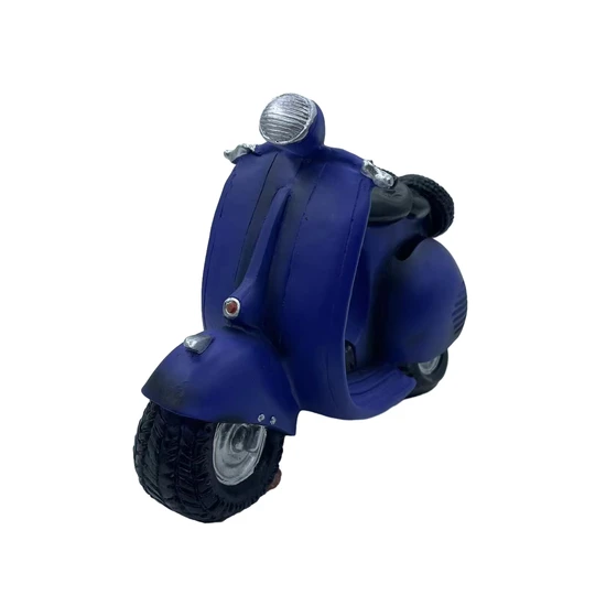 Polyresin Motorbike Coin Bank Motorbike Money Box Souvenir Resin Piggy Bank Decorations