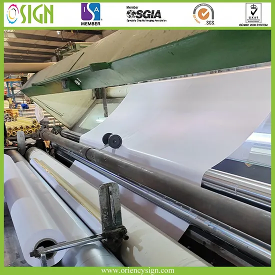 Outdoor Printing PVC Lona Rolls Advertising Material Frontlit Flex Banner