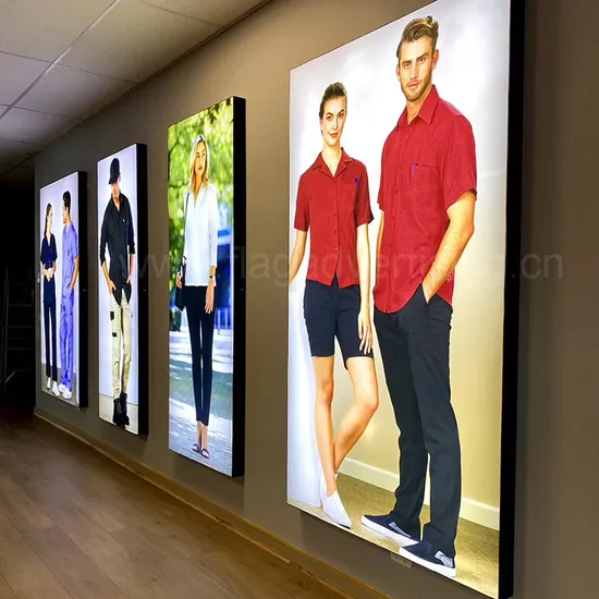 Seg Custom Full Color Advertising Display Light Boxes Fabric Backlit Light Box