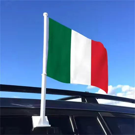 Sublimation Car Window Flag Polyester Double Printing Blank Custom Car Flag