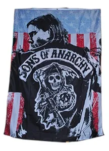 Digital Printing Exhibition Fashion Polyester Fabric Display Flag Banner
