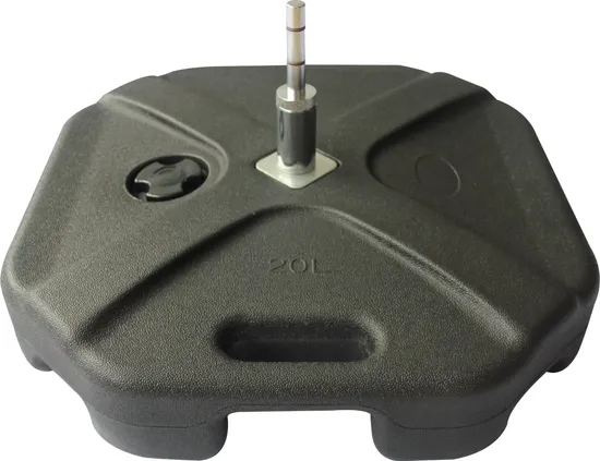 20L Plastic Water Tank Base with Beach Banner Custom Advertising