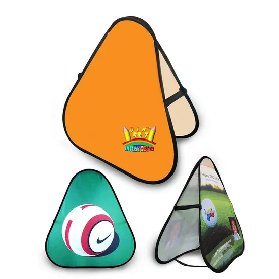 Orient Inflatables Custom Print Triangle a Frame Pop up Banner Kit for Promotion Attraction