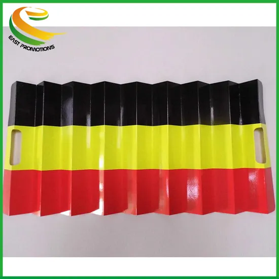 Noise Marker Folding Fan Paper Clappers Banner Hand Clappers for Sport Events