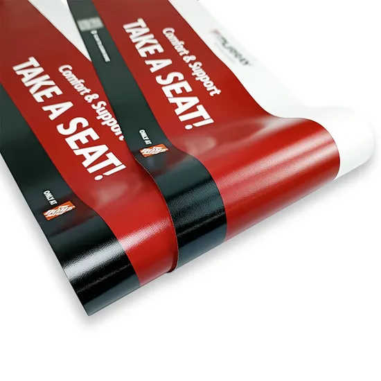 Custom Printing Large Size Mesh Banner, Wholesale Outdoor Advertising PVC Banner