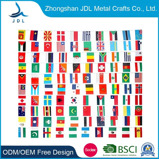 Durable Indoor Outdoor Banners National Custom Garden American Country Poles Red White Green Sublimated Bi Decoration Garden Printing Flag