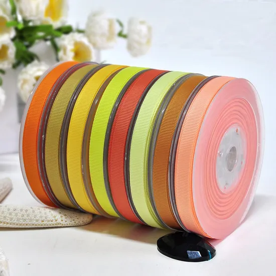 High-Quality Polyester Grosgrain Ribbon for Elegant Gift Wrapping