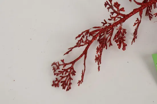 Festive Christmas Decorative Streamers with Glitter