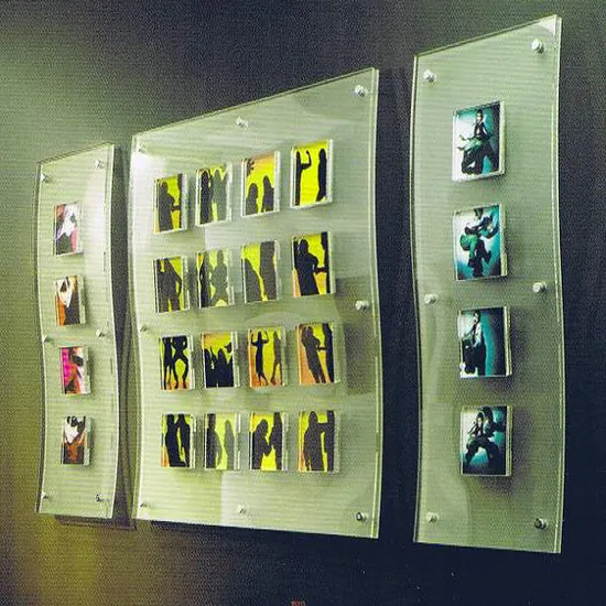 Elegant Wall Mounted Acrylic Photo Frame for Home Decor