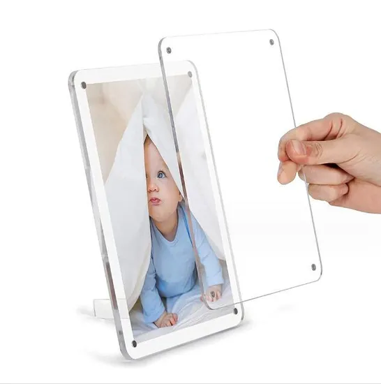 8*10" Acrylic Wall Mount Photo Frame